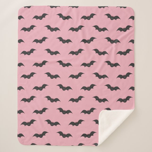 Manta Sherpa Cute Bat (Anverso)