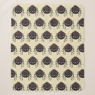Manta Sherpa Cute Kawaii Spider