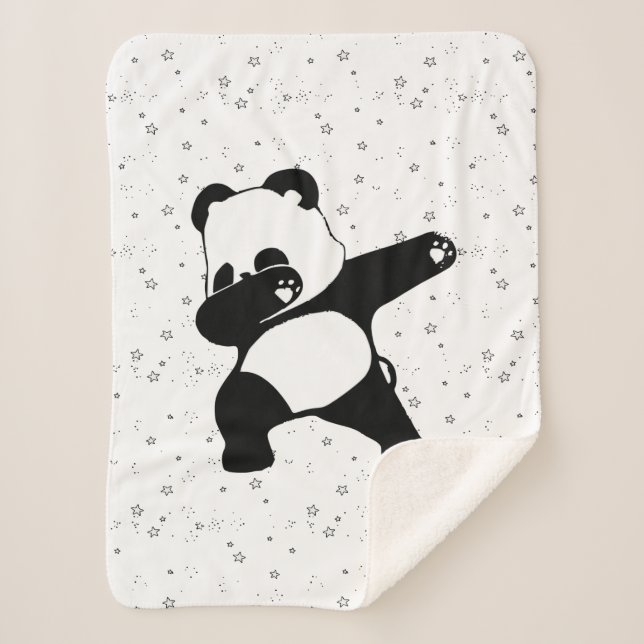 Manta Sherpa Dabbing Panda (Anverso)