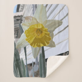 Manta Sherpa Daffodil Small Sherpa Blanket