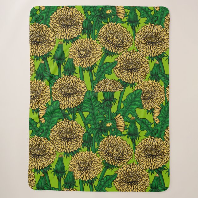 Manta Sherpa Dandelions (Anverso)
