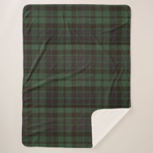 Dark Green Tartan Plaid
