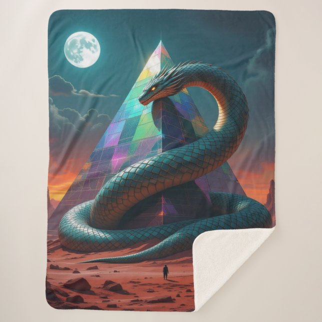 Manta Sherpa „Das Geheimnis der Schlangengötter“ (Anverso)