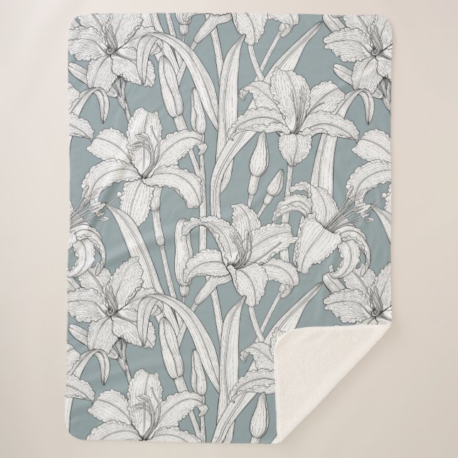 Manta Sherpa Daylilies (Anverso)