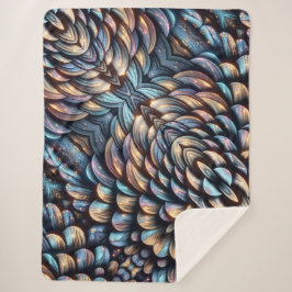 Manta Sherpa Dazzling Scales