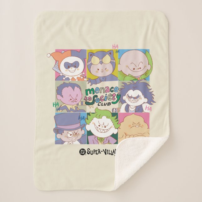 Manta Sherpa DC Super-Villain Menace To Society Club Graphic (Anverso)