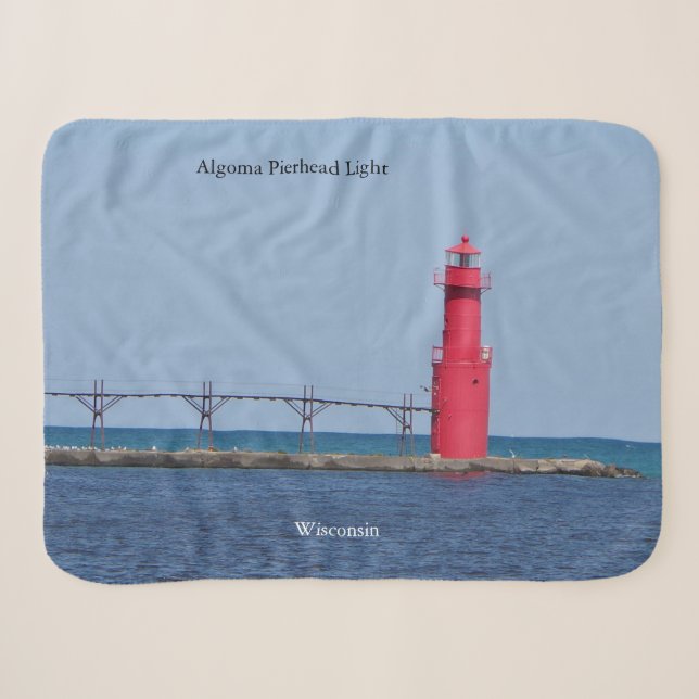 Manta sherpa de Algoma Pierhead Light (Anverso (horizontal))