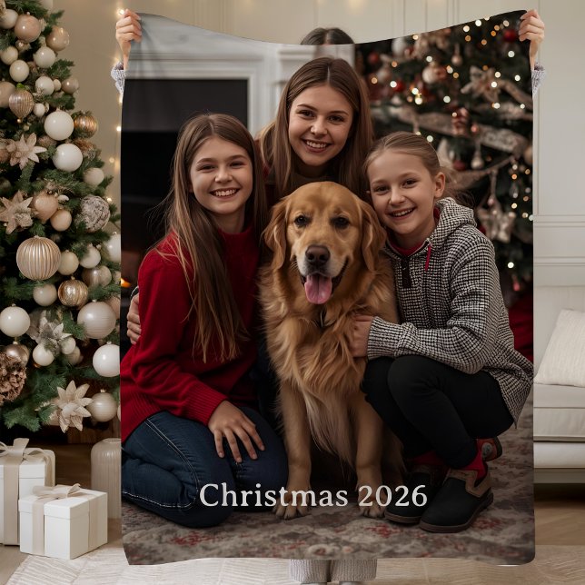 Manta Sherpa de Foto Personalizada de Navidad Rega (Subido por el creador)
