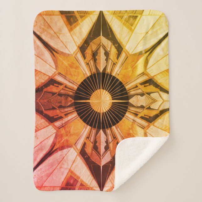 Manta Sherpa Deco Elegance (Anverso)