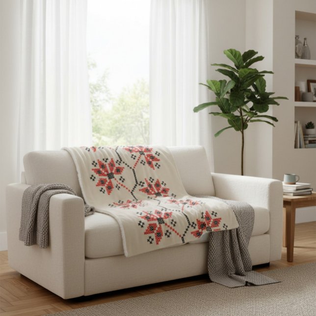 Manta Sherpa Decoración del hogar de inspiración popular (Subido por el creador)