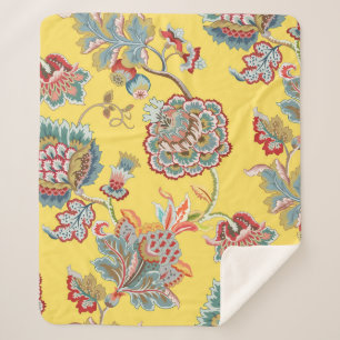 Manta Sherpa Decorativo patrón inmaculado. m tradicional