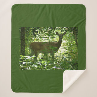 Manta Sherpa Deer Sherpa Blanket