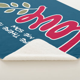 Manta Sherpa Dejen que sembren el amor