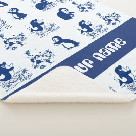 Manta Sherpa Delfín, ballenas y pingüinos