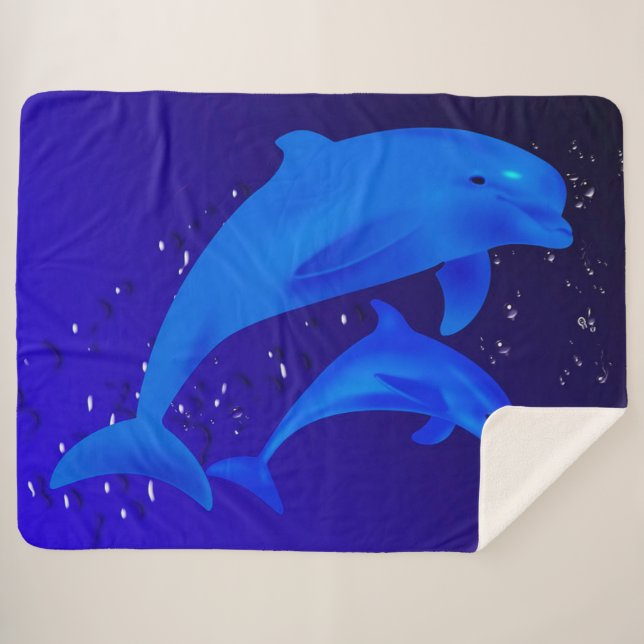 Manta Sherpa Delfínes (Anverso (horizontal))