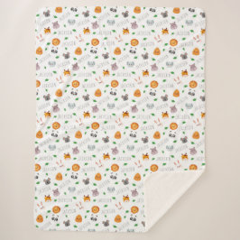 Manta Sherpa "Deliciosa zoofrienda personalizada"