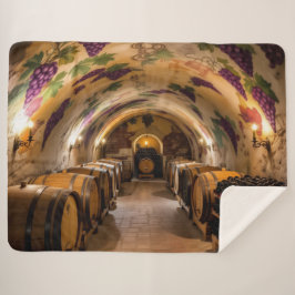 Manta Sherpa „Der Zauber des Weins – Eleganz in jedem Tropfen“