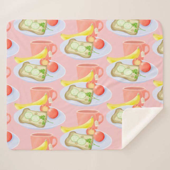 Manta Sherpa Desayuno (Anverso (horizontal))