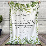Manta Sherpa Deseos bodas por novia y novio<br><div class="desc">Hacer que los corazones de los recién casados se derretan de alegría con esta manta muy personal y reflexiva como regalo boda. ¡Esto hace un regalo muy agradable que usarán y apreciarán para siempre! Escriba su propio mensaje personal, sus nombres y el que desea personalizar. También puede mantener el mismo...</div>