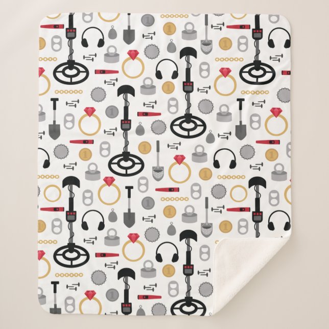 Manta Sherpa Detección metalizado de Sherpa Blanket (Anverso)