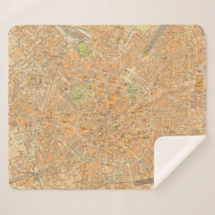 Manta Sherpa Di Milano - mapa de Pianta de Milano, Italia