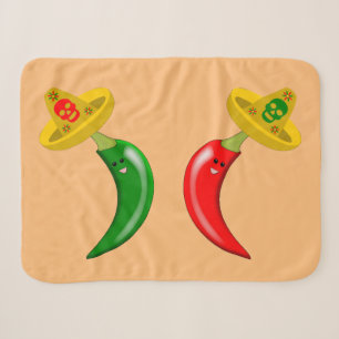 Manta Sherpa Día de los Muertos Chilis Mexicanos