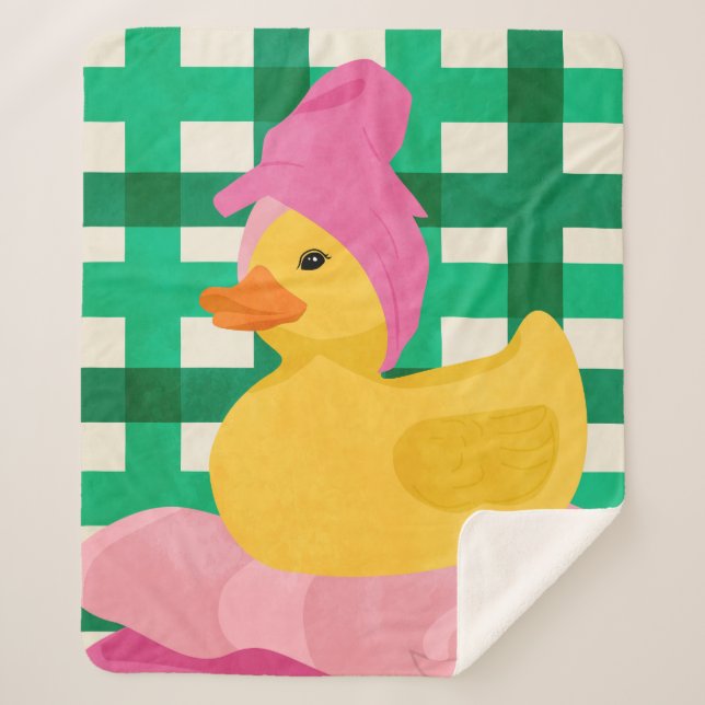 Manta Sherpa Día de Spa (Anverso)