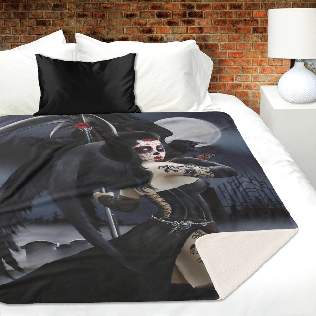 Manta Sherpa Día del Ángel Muerto (Subido por el creador)