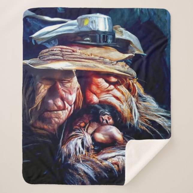 Manta Sherpa día del padre (Anverso)