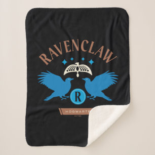 Manta Sherpa Diadema Águila Doble de la Casa RAVENCLAW™ Gráfico