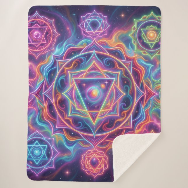 Manta Sherpa Die 7 Chakren´10 (Anverso)