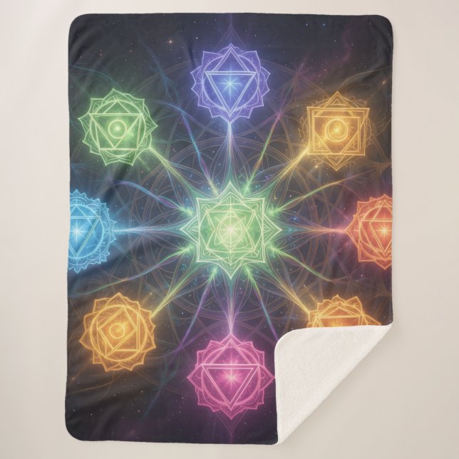 Manta Sherpa Die 7 Chakren´4 (Anverso)