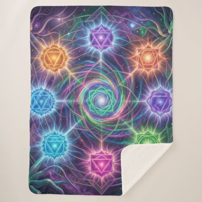 Manta Sherpa Die 7 Chakren´5 (Anverso)