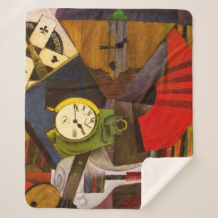 Manta Sherpa Diego Rivera El Reloj Despertador Surrealismo Arte