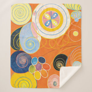 Manta Sherpa Diez mayores, número 3, juventud Hilma af Klint