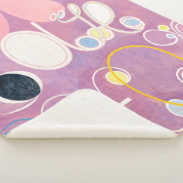 Manta Sherpa Diez mayores, número 5, adultez | Hilma af Klint |