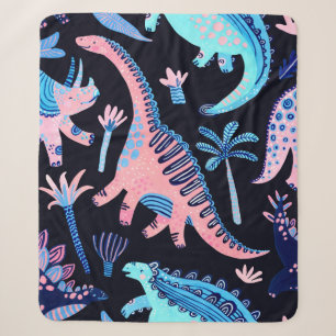 Manta Sherpa Dinosaurios personalizados ínfimos en españa