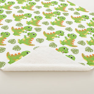 Manta Sherpa ¡Dinosaurios! Sherpa Blanket