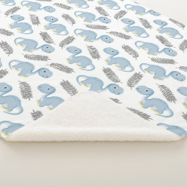 Manta Sherpa ¡Dinosaurios! Sherpa Blanket