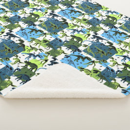 Manta Sherpa ¡Dinosaurios! Sherpa Blanket