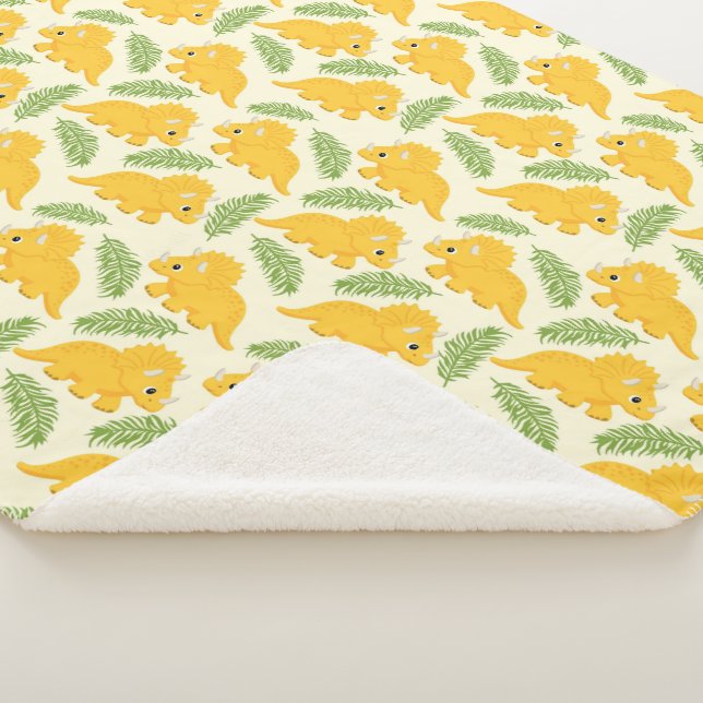 Manta Sherpa ¡Dinosaurios! Sherpa Blanket (3/4)