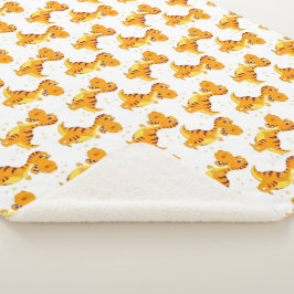 Manta Sherpa ¡Dinosaurios! Sherpa Blanket