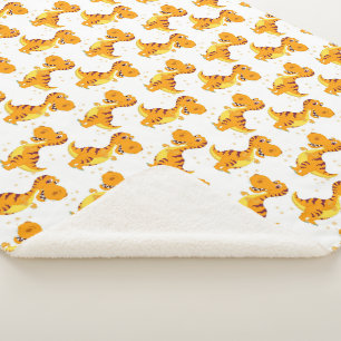 Manta Sherpa ¡Dinosaurios! Sherpa Blanket