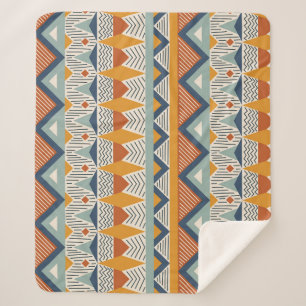 Manta Sherpa Diseño de patrones sin inconvenientes de estilo na