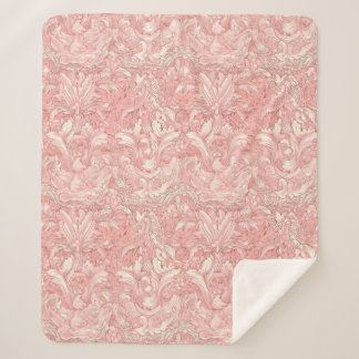 Manta Sherpa Diseño Francés Parisino Rosa Bonito