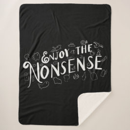 Manta Sherpa Disfruta de las tonterías