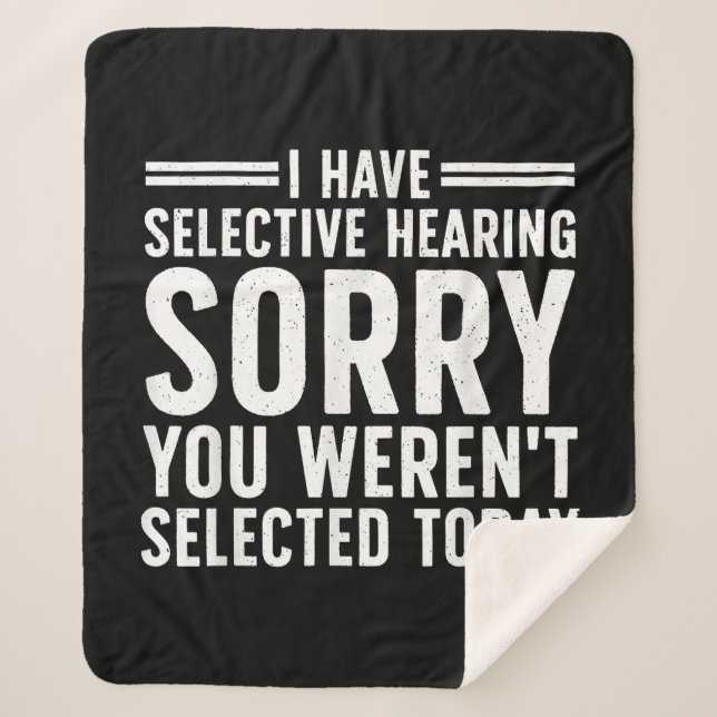 Manta Sherpa Divertidas Declaraciones Arte Para Personas Sarcás (Anverso)