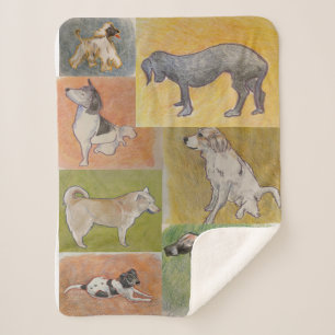 Manta Sherpa Doggy Blanket