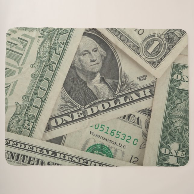 MANTA SHERPA DÓLAR (Anverso (horizontal))