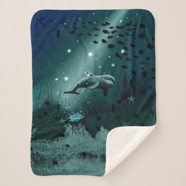 Manta Sherpa Dolphin Dream (Anverso)
